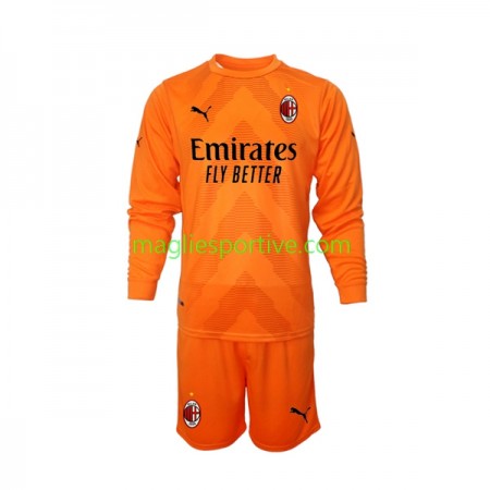 Completo Calcio AC Milan Portiere Bambino Divisa Terza 2022-2023 ML